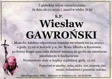 Wiesław Gawroński