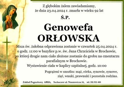 Genowefa Orłowska