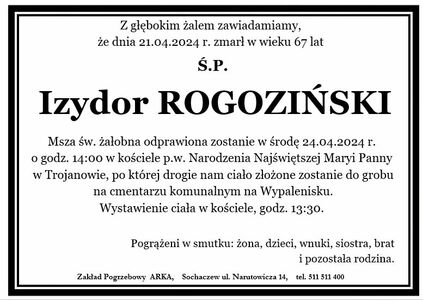 Izydor Rogoziński