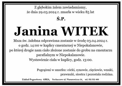 Janina Witek